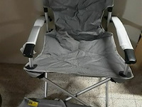 1 x campingstoel alu leuning opklapbaar - afbeelding 2 van  3