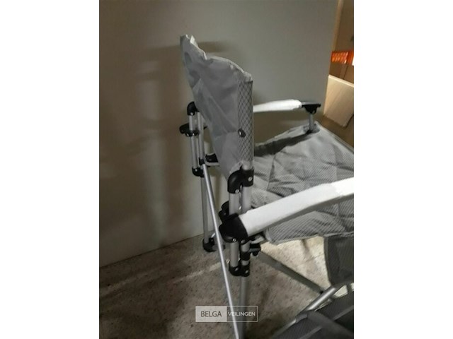 1 x campingstoel alu leuning opklapbaar - afbeelding 3 van  3
