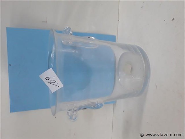 1 x champagne emmer glas 21 cm - afbeelding 1 van  2