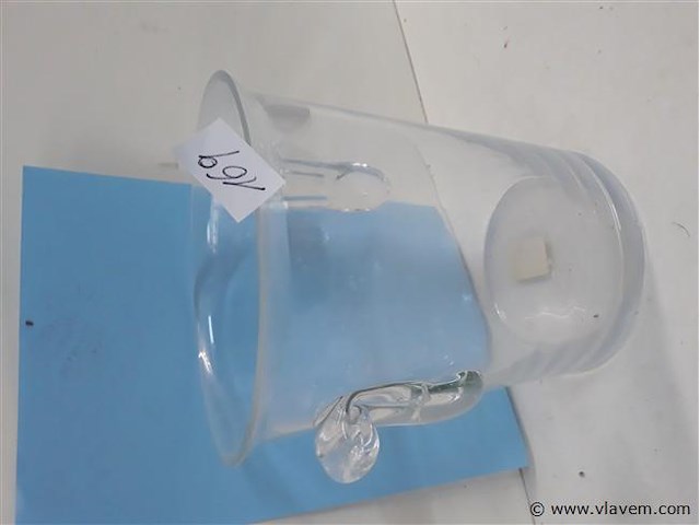 1 x champagne emmer glas 21 cm - afbeelding 2 van  2