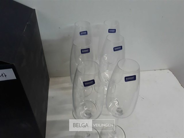 1 x champagneglazen 6 stuks - afbeelding 3 van  3