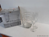1 x champagneset emmer + 2 glazen - afbeelding 1 van  2