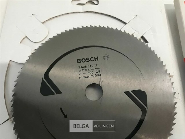 1 x cirkelzaagblad cv bosch 150mm - afbeelding 3 van  3