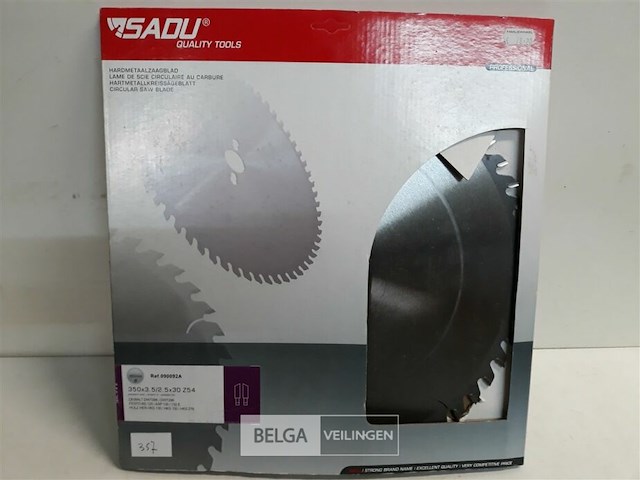 1 x cirkelzaagblad widea 350 mm 54t - afbeelding 2 van  3