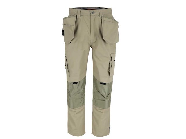 1 x dagan troussers; beige; maat 40 - afbeelding 4 van  5