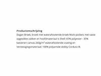 1 x dagan troussers; grijs; maat 46 - afbeelding 5 van  6