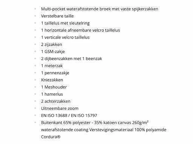 1 x dagan troussers; zwart; maat 40 - afbeelding 5 van  6