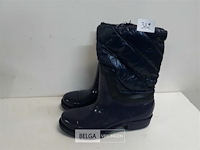 1 x dames laars met rits blauw 36 - afbeelding 2 van  3