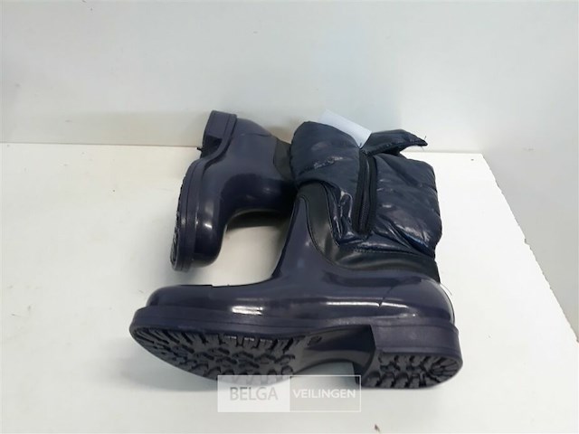 1 x dames laars met rits blauw 36 - afbeelding 3 van  3