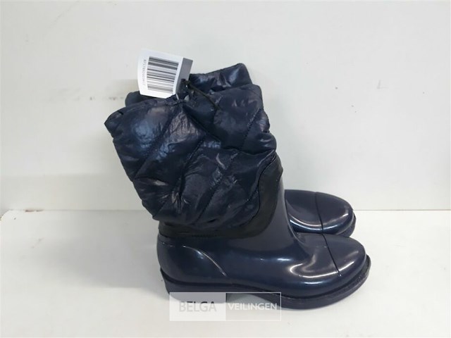 1 x dames laars met rits blauw 38 - afbeelding 1 van  3