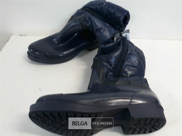 1 x dames laars met rits blauw 38 - afbeelding 3 van  3