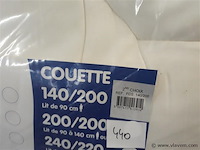1 x dekbed 140x200 b-kwaliteit - afbeelding 1 van  2
