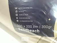 1 x dekbed zelesta 200x200 sandbeach - afbeelding 3 van  3