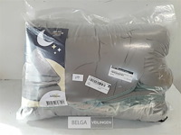 1 x dekbed zelesta 240x200 groen/grijs - afbeelding 2 van  3