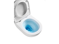 1 x design hangtoilet tornado wit - gesloten onderbodem - afbeelding 5 van  6