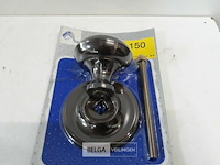 1 x deurbol messing verbronsd 70 mm - afbeelding 1 van  3