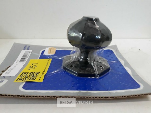 1 x deurbol smeedijzer 70 mm - afbeelding 3 van  3