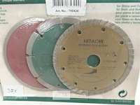 1 x diamantschijven set 125mm hitachi - afbeelding 3 van  3