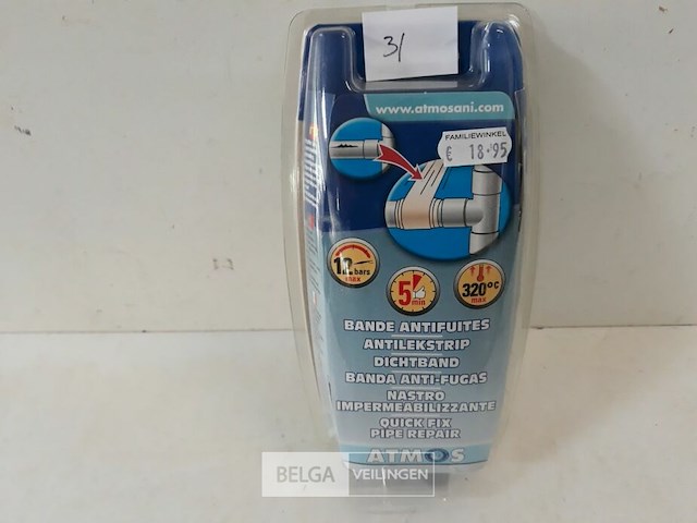 1 x dichtband antilekstrip 5x132 cm - afbeelding 2 van  3