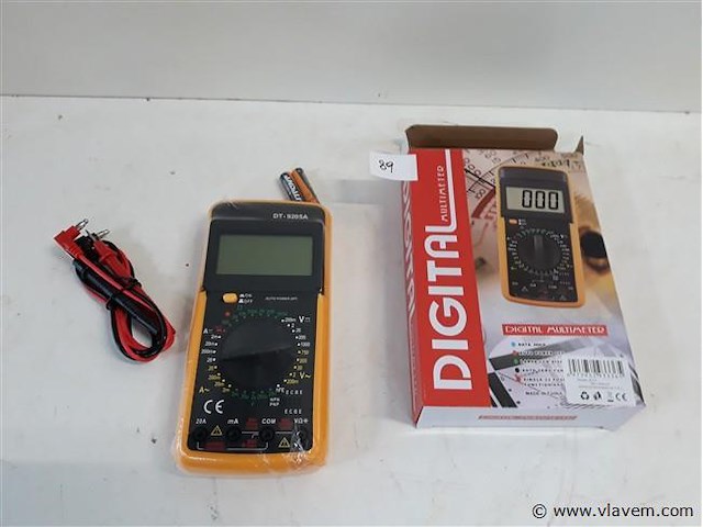 1 x digitale multimeter - afbeelding 1 van  2