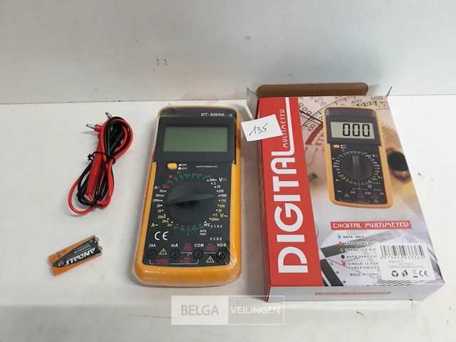 1 x digitale multimeter - afbeelding 2 van  3