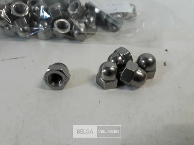 1 x dopmoer inox m10 50 stuks - afbeelding 3 van  3