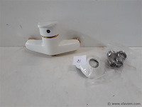 1 x douche mengkraan wit showmodel - afbeelding 1 van  2