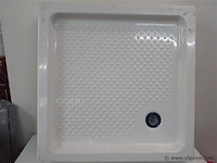 1 x douchebak 80x80 cm showmodel - afbeelding 1 van  2