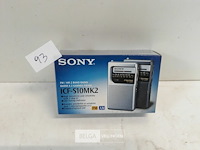 1 x draagbare radio sony - afbeelding 1 van  3