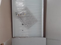 1 x draaideur + 3 zijwanden voor douchebak 80 cm - afbeelding 1 van  2