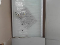 1 x draaideur + 3 zijwanden voor douchebak 80 cm