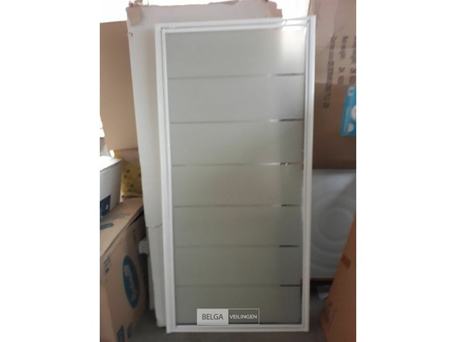 1 x draaideur voor douchebak 90 cm - afbeelding 2 van  3