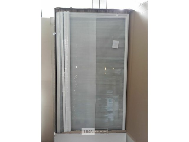 1 x draaideur + zijwand voor douchebak 90 cm - afbeelding 1 van  3