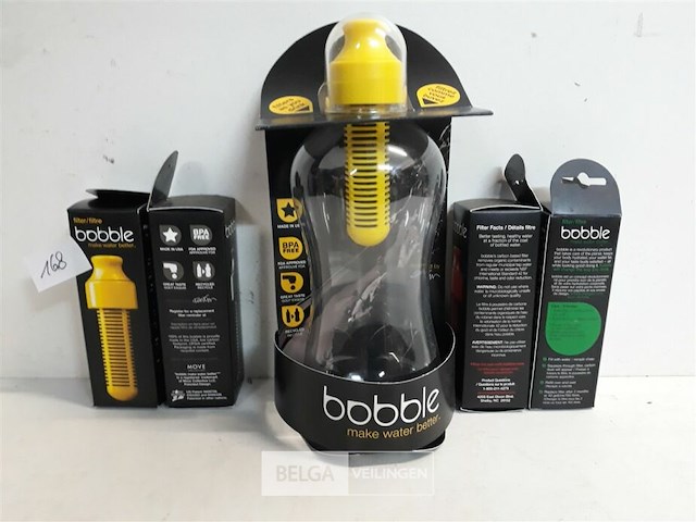 1 x drinkbus met filter + 4 x extra vervangfilter - afbeelding 3 van  3