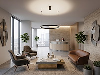 1 x duora design hanglamp zand zwart 80cm 50w led cct 3 kleur & 3 stappen dimmen - afbeelding 5 van  6