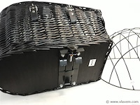 1 x fiets hondenmand bagagedrager bevestiging - afbeelding 2 van  2