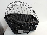 1 x fiets hondenmand bagagedrager bevestiging - afbeelding 1 van  3