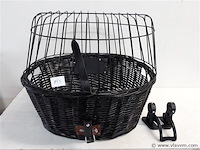 1 x fiets hondenmand stuurbevestiging - afbeelding 1 van  2