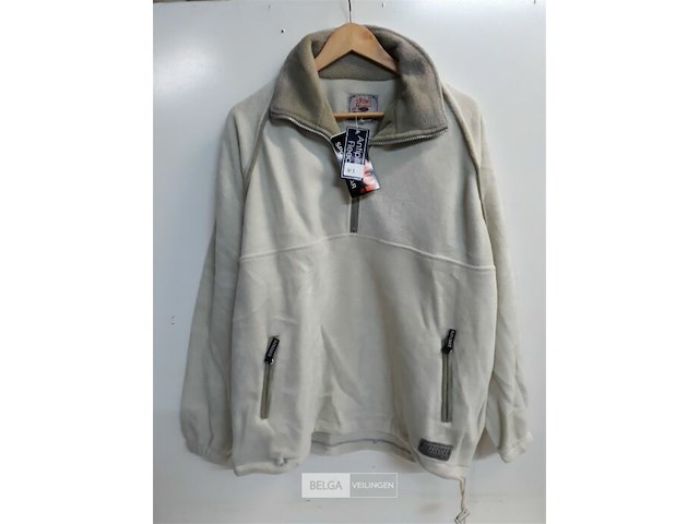 1 x fleece trui beige l - afbeelding 2 van  3