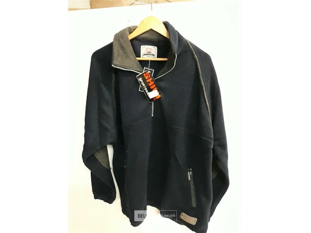 1 x fleece trui blauw l - afbeelding 1 van  3