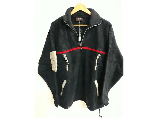 1 x fleece trui blauw m - afbeelding 2 van  3