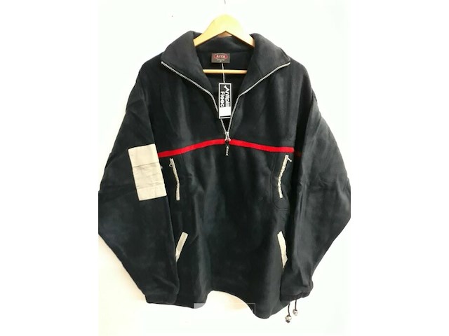 1 x fleece trui blauw xl - afbeelding 1 van  3