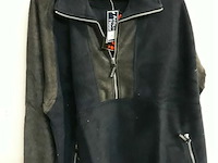 1 x fleece trui blauw/grijs xl - afbeelding 1 van  3