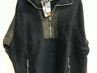 1 x fleece trui blauw/grijs xxl - afbeelding 1 van  3