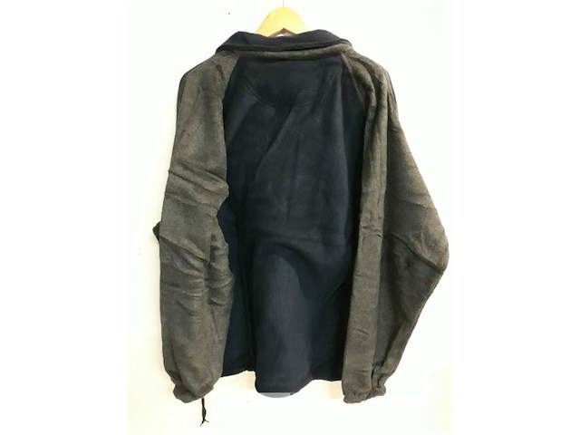 1 x fleece trui blauw/grijs xxl - afbeelding 3 van  3