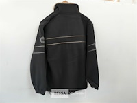 1 x fleece trui lange rits bruin s - afbeelding 3 van  3