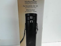 1 x flessendrager leder look - afbeelding 1 van  3