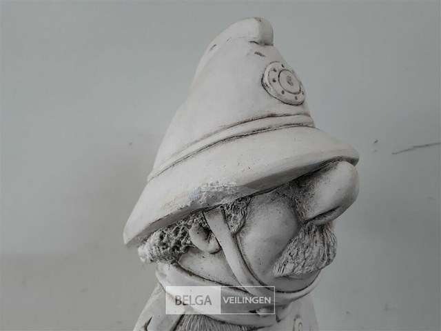 1 x fontein polybeton brandweerman 55 cm - afbeelding 3 van  3