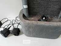 1 x fontein polyester met pomp en verlichting showmodel - afbeelding 3 van  3