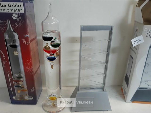 1 x galileo thermometer + 1 x rustgevende fontein - afbeelding 3 van  3